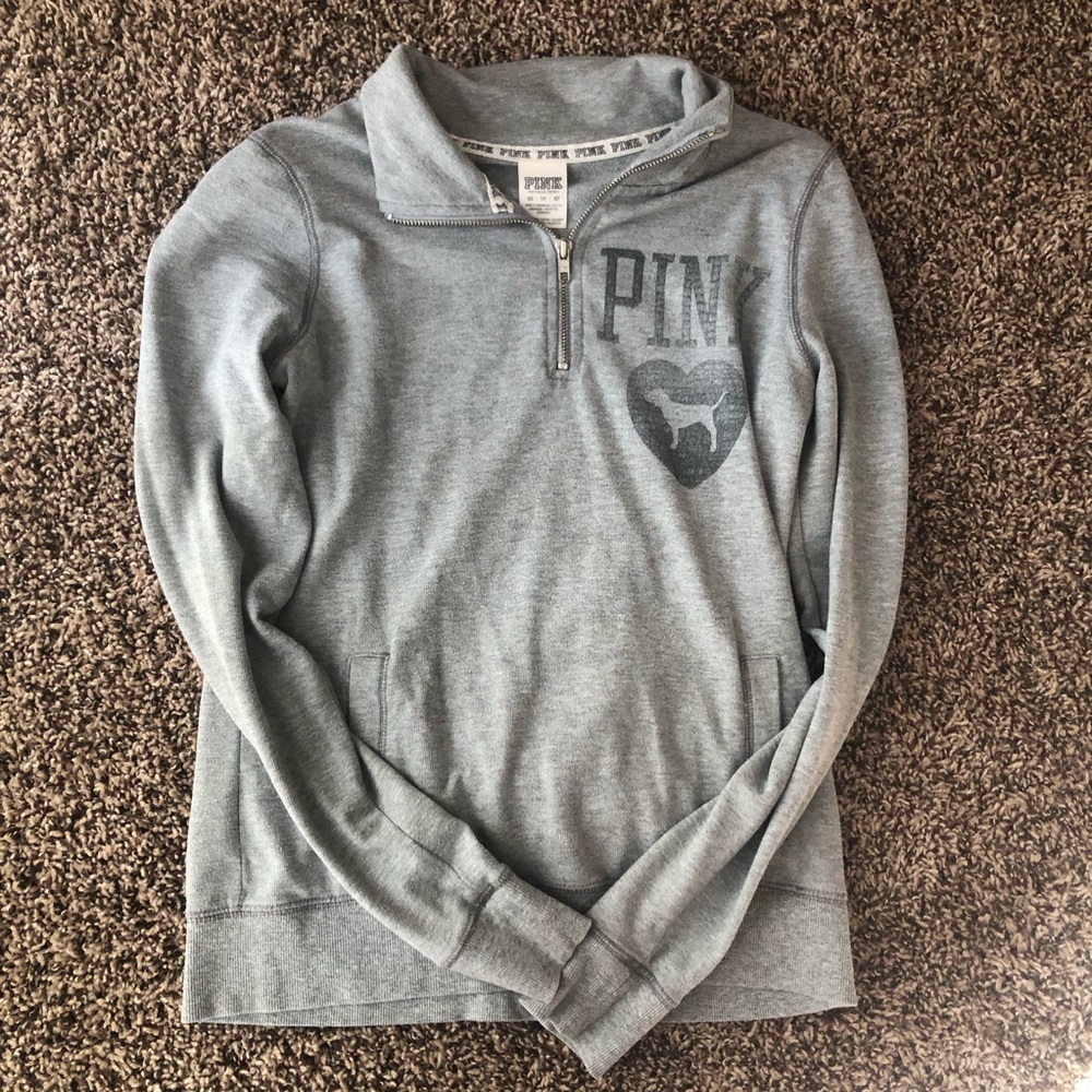 VS PINK Quarter Zip (XS)